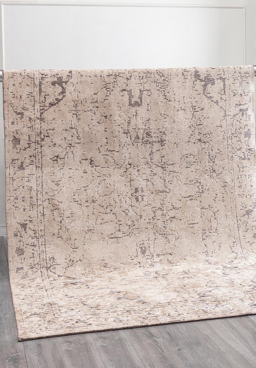 Ivy Charcoal - Cream Rug Rugs - Venetto Design Venettodesign.com