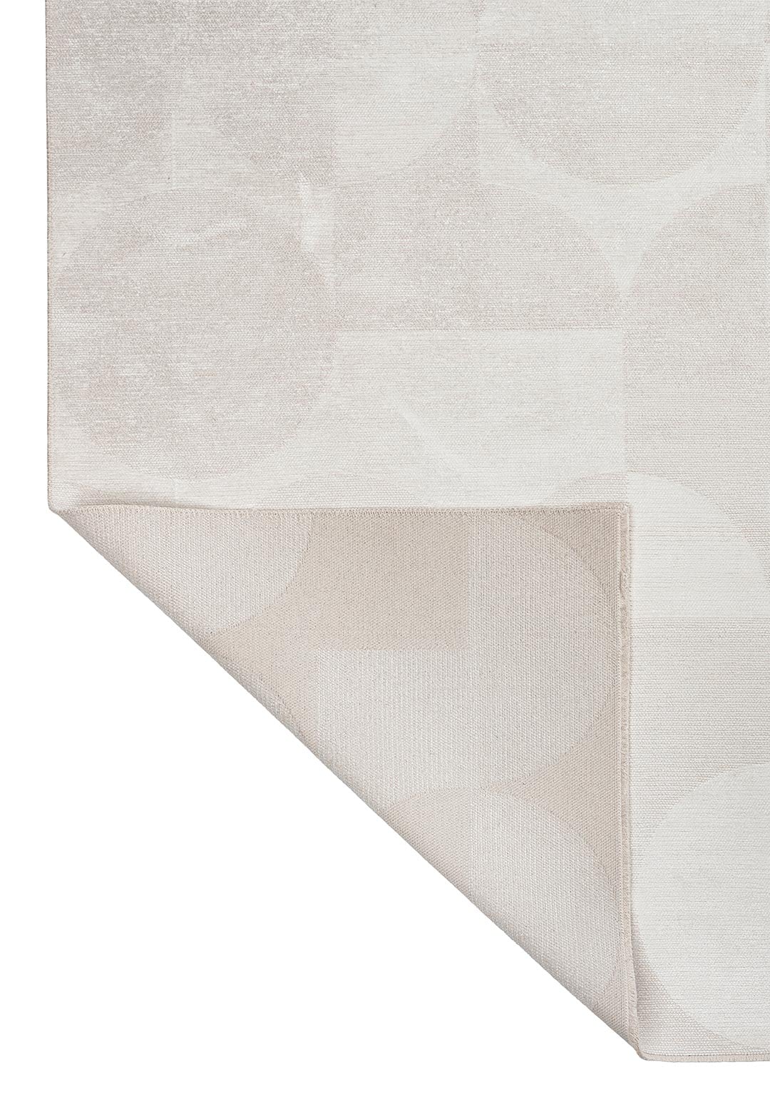 Circle White Rug Rugs - Venetto Design Venettodesign.com