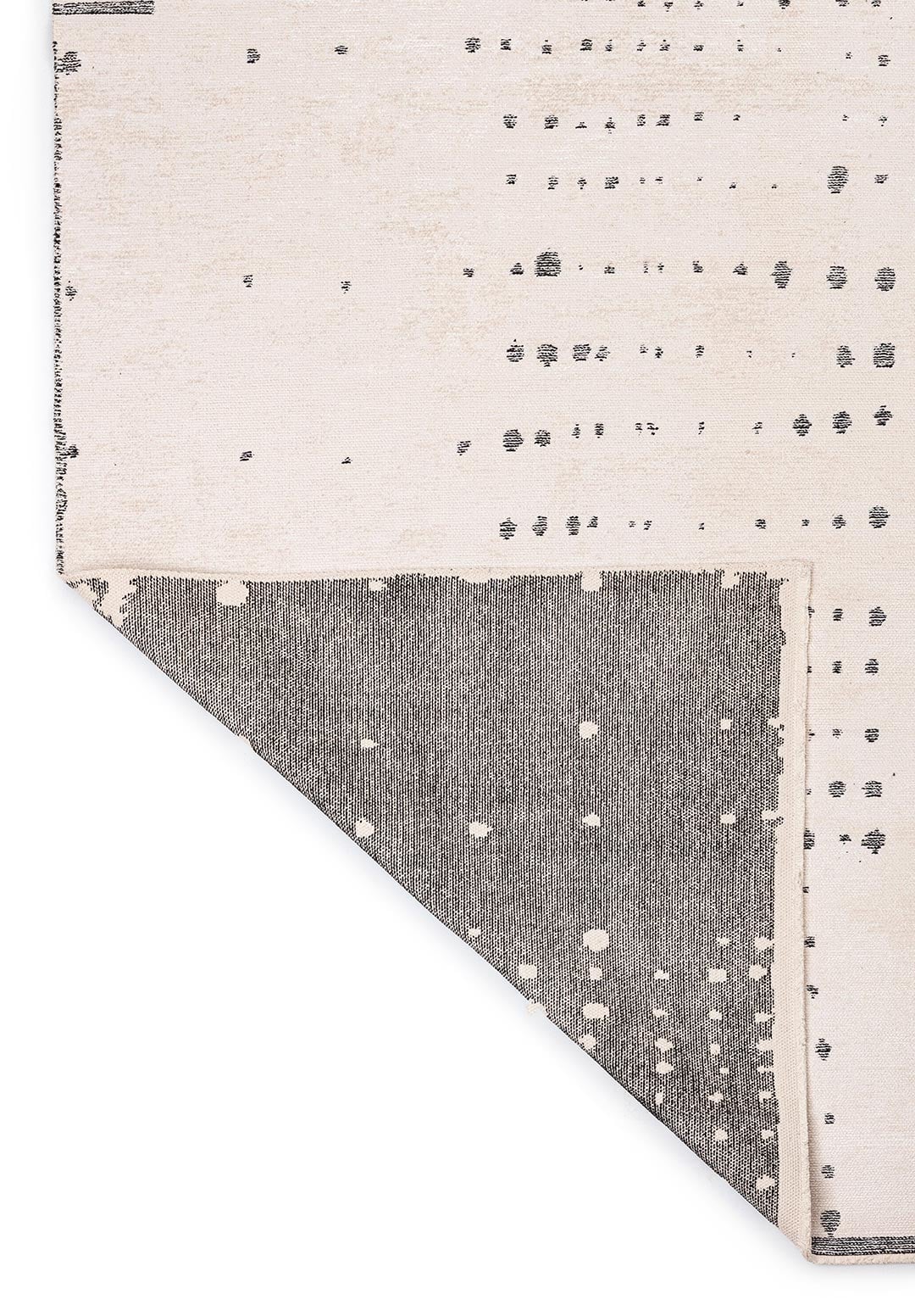 Dapple Black - Ecru Rug Rugs - Venetto Design Venettodesign.com