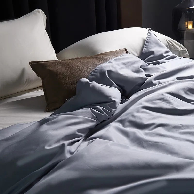 Seda Silvery Grey Mulberry Silk Filling Comforter