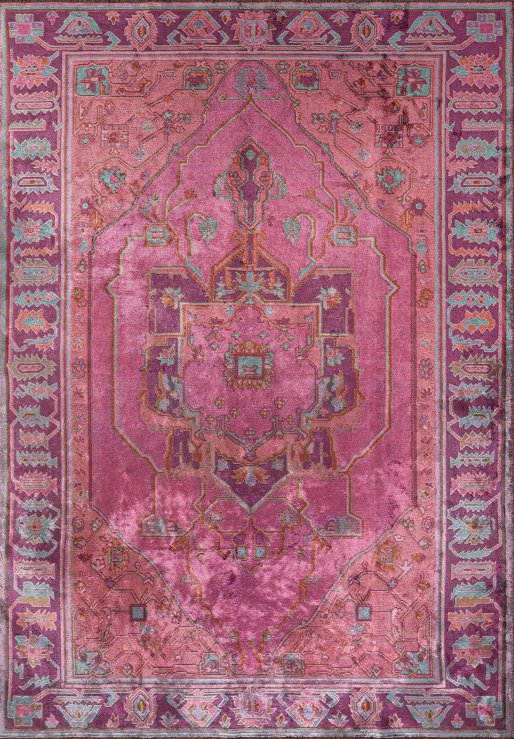 Emperor Rust - Purple Rug
