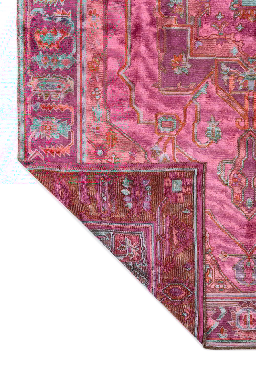 Emperor Rust - Purple Rug