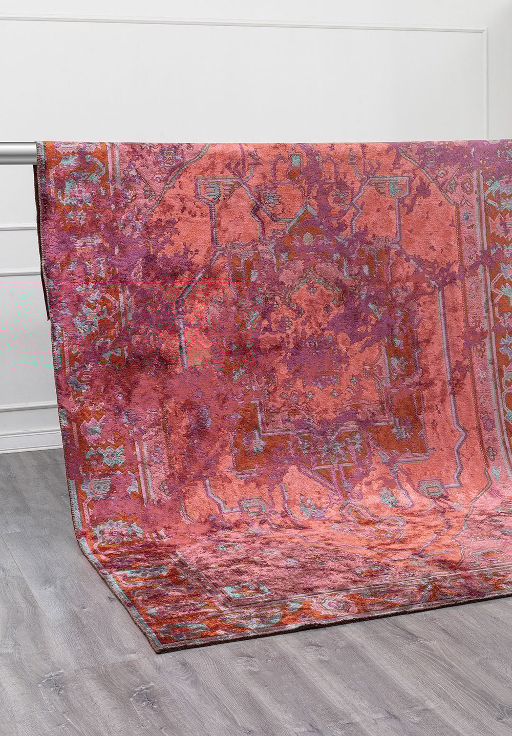 Emperor Rust - Turquoise Rug