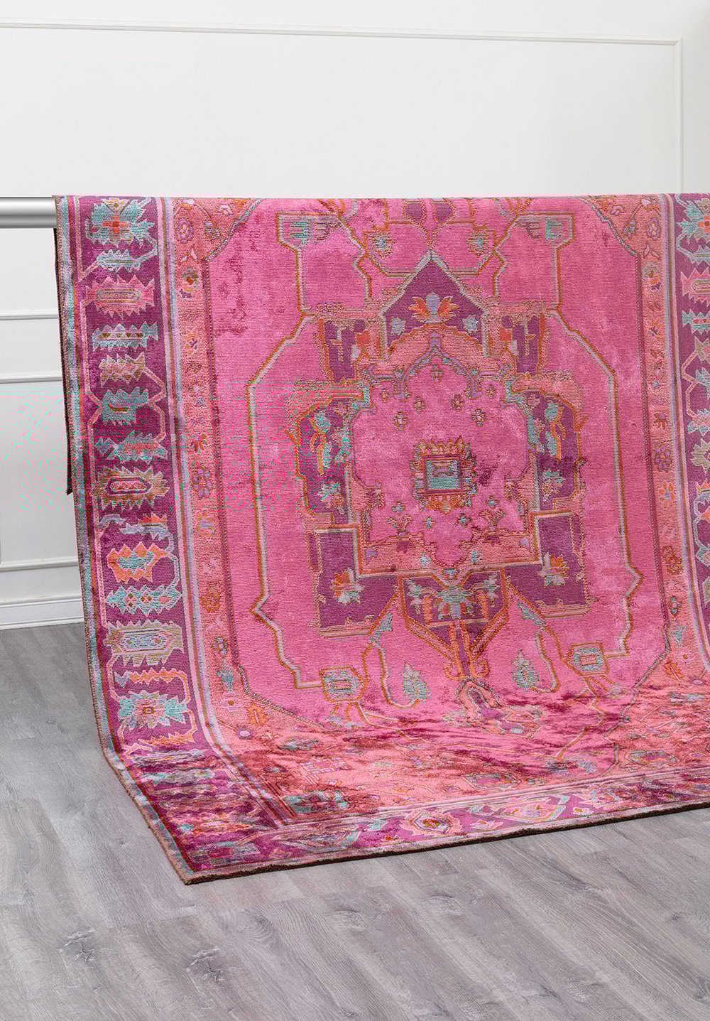 Emperor Rust - Purple Rug