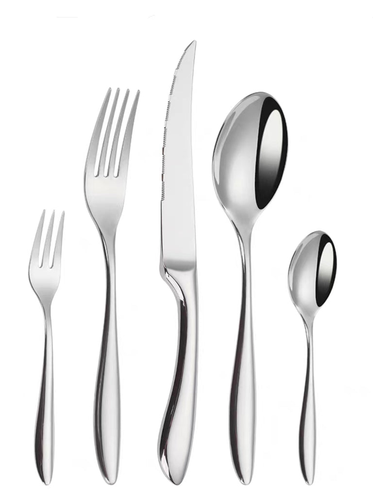 Marissa Silver Luxury Cutlery Set