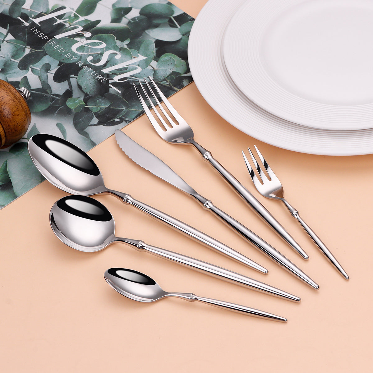 Sara Silver Luxury Cutlery Set