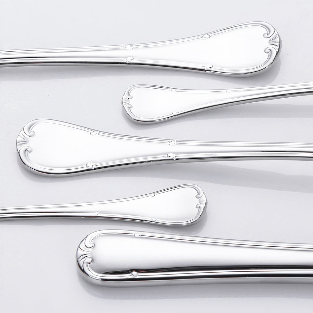 Selena Silver Luxury Cutlery Set