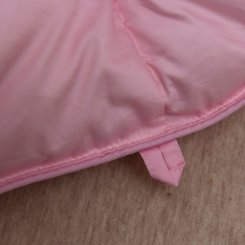 Tanya Pink Pinch Quilted Goose Down Comforter