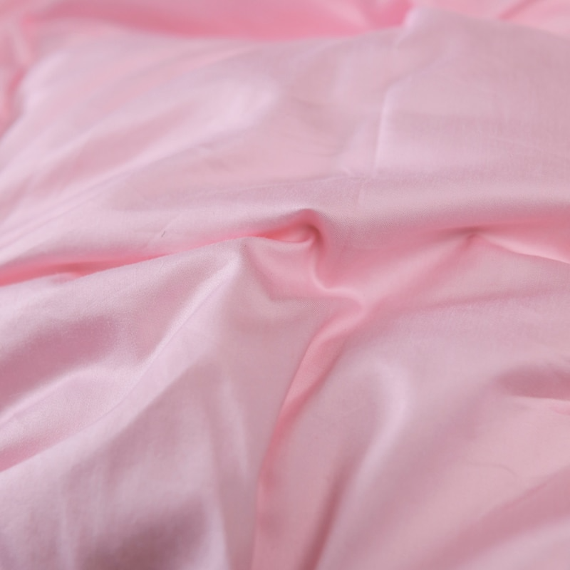 Tanya Pink Pinch Quilted Goose Down Comforter