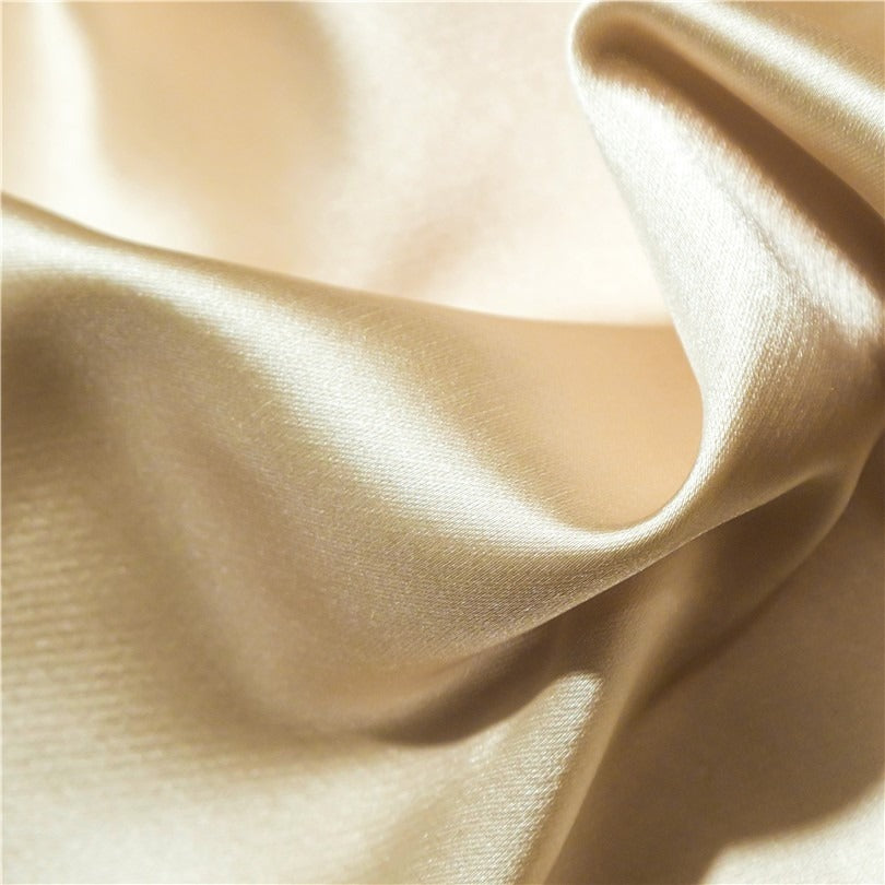 Willa Gold Modern Satin Egyptian Cotton Bedding Set