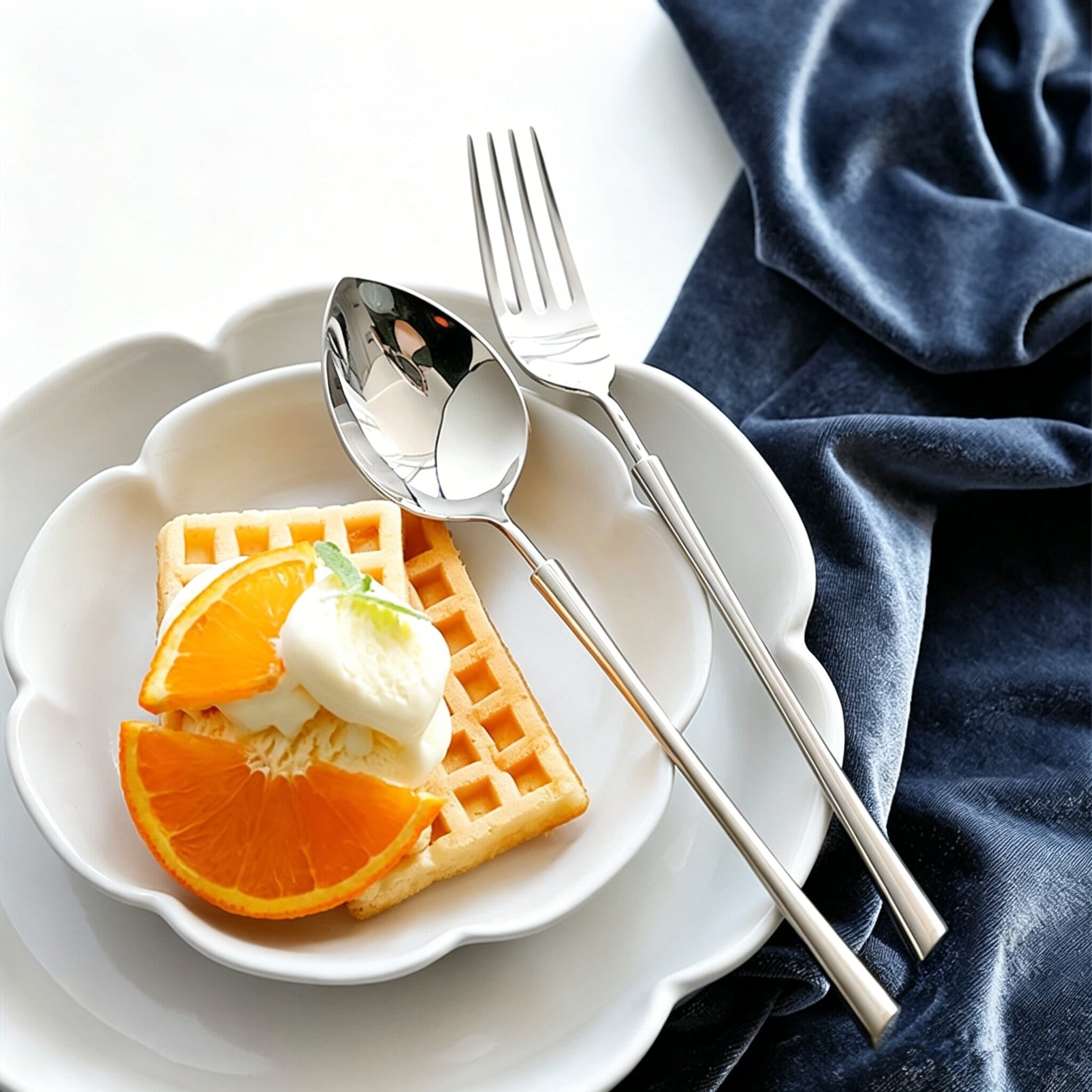Ottoman Silver Luxury 18/10 Stainless Steel Cutlery Set - Venetto Design Venettodesign.com