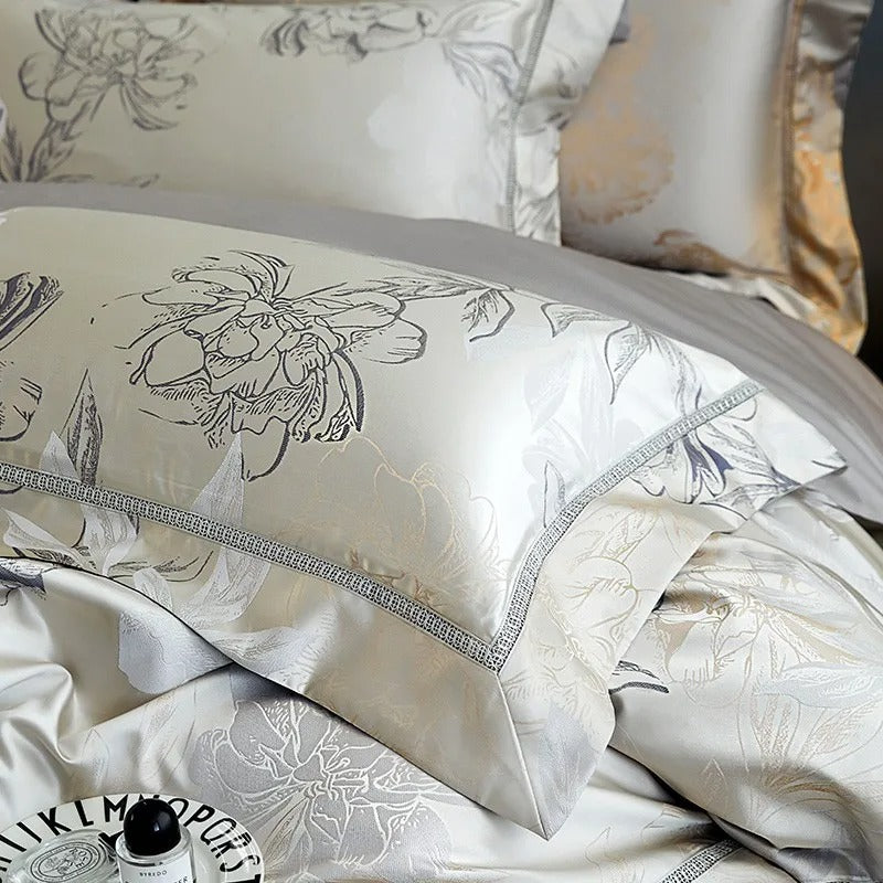 Alma Vintage Jacquard Bedding Set