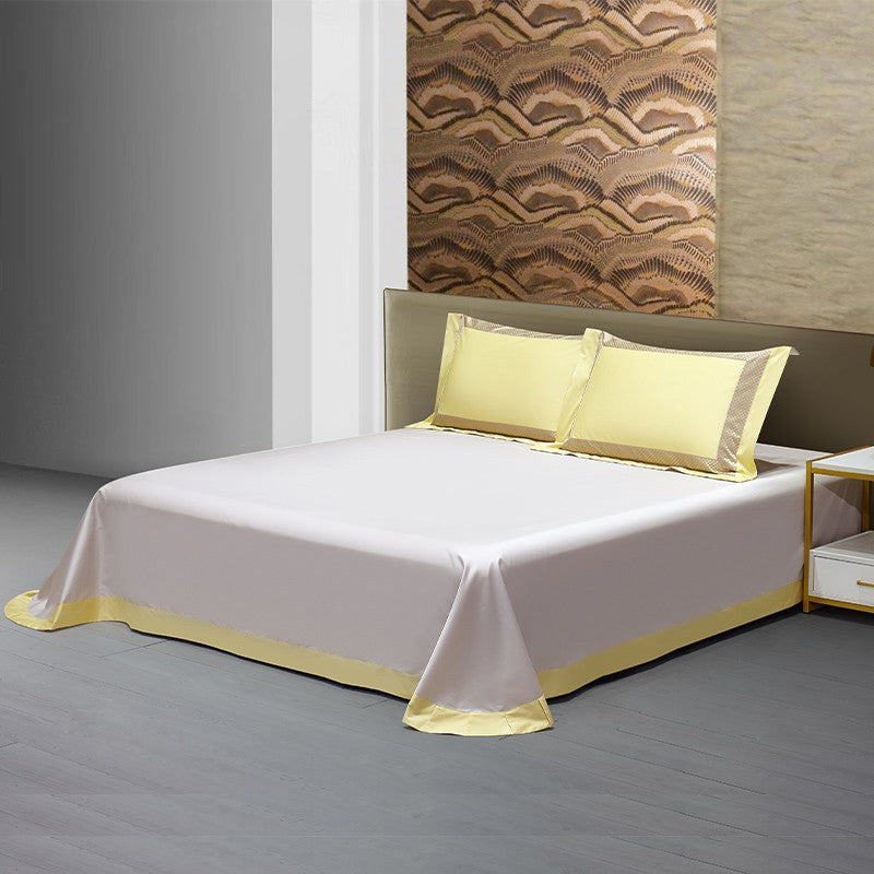 Sinatra Ecru Egyptian Cotton Bedding Set