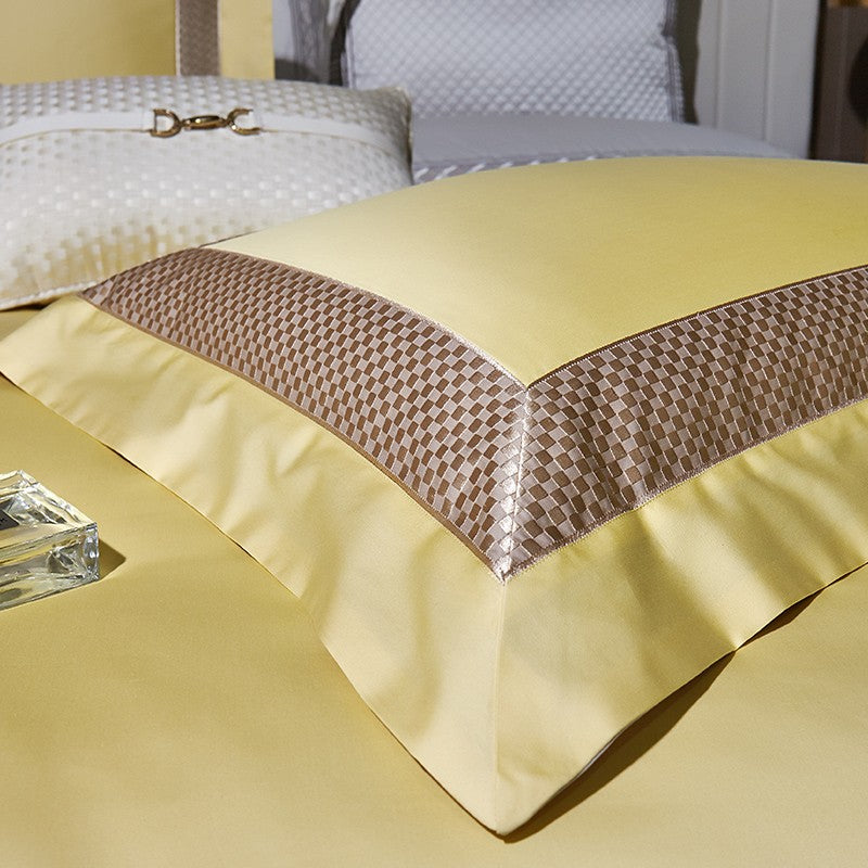 Sinatra Ecru Egyptian Cotton Bedding Set