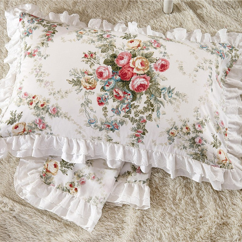 Josephine Ruffled Cotton Bedding Set