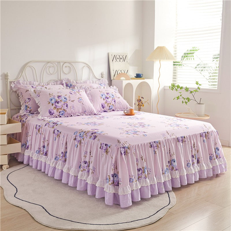 Rafaella Ruffled Cotton Bedding Set