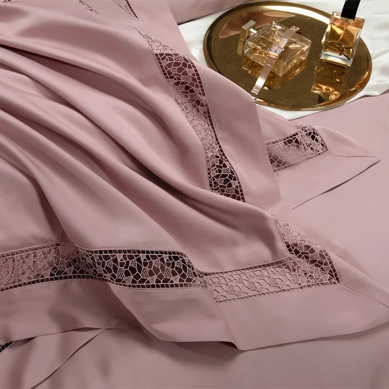Elysium Rose Egyptian Cotton Bedding Set