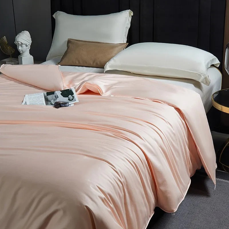 Seda Peach Mulberry Silk Filling Comforter