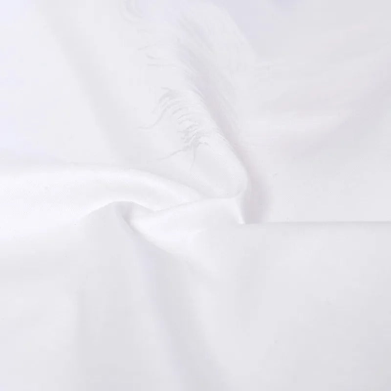 Pero White Cotton Jacquard Bedding Set