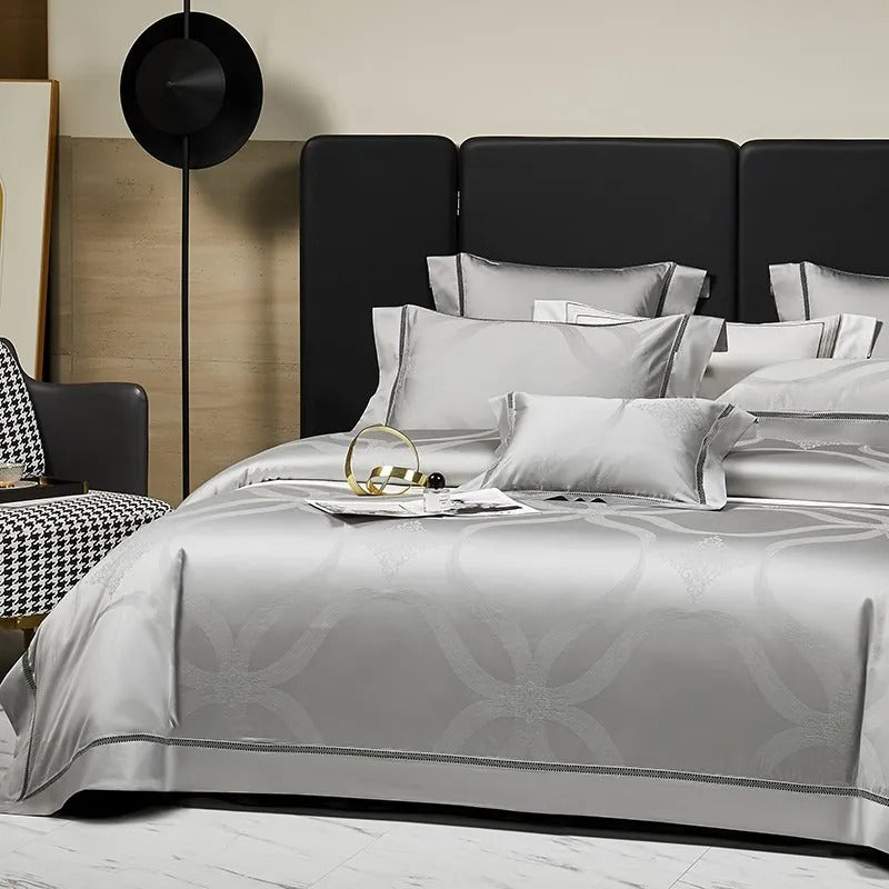 Arian Egyptian Cotton Jacquard Luxury Bedding Set