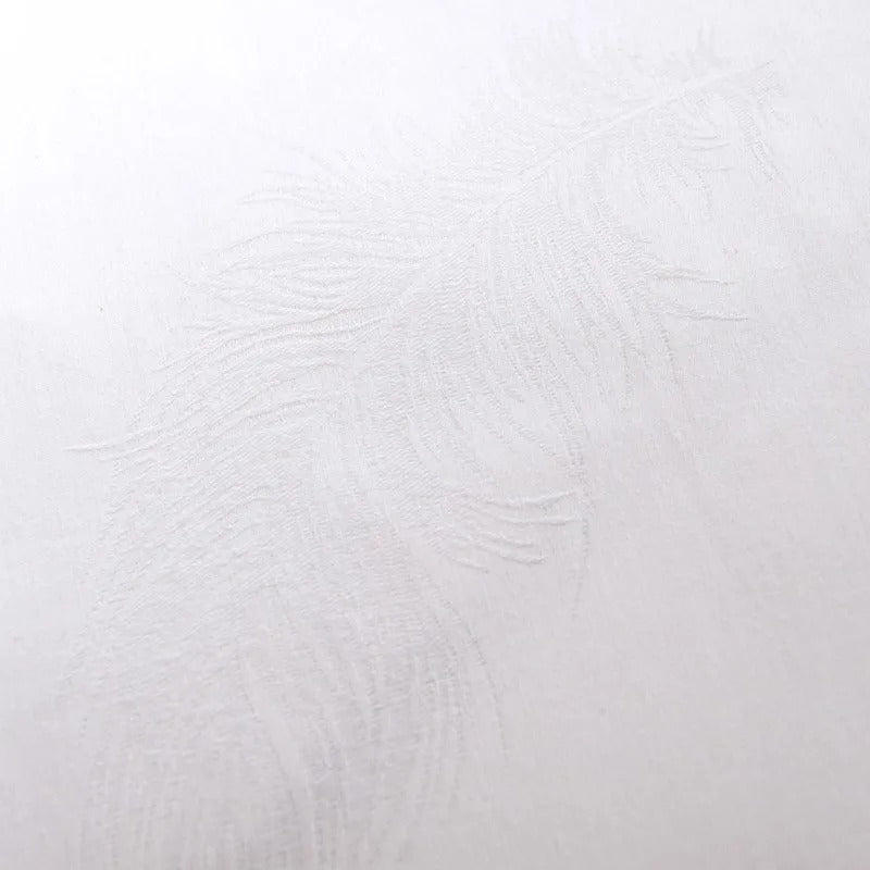 Pero White Cotton Jacquard Bedding Set