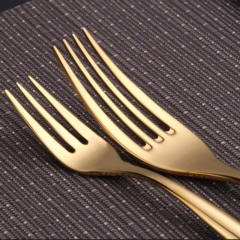 Aristo Gold Luxury 18/10 Stainless Steel Cutlery Set - Venetto Design Venettodesign.com