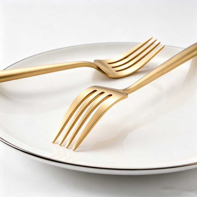 Arya Gold 18/10 Stainless Steel Cutlery Set - Venetto Design Venettodesign.com