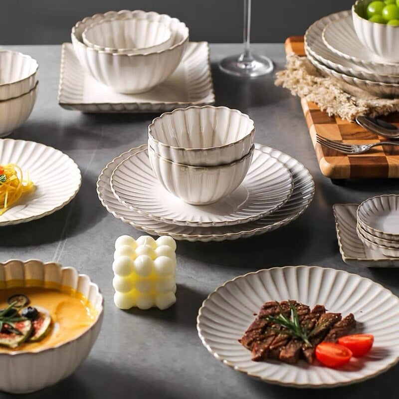 Tove Luxury Dinnerware Set Plate - Venetto Design Venettodesign.com