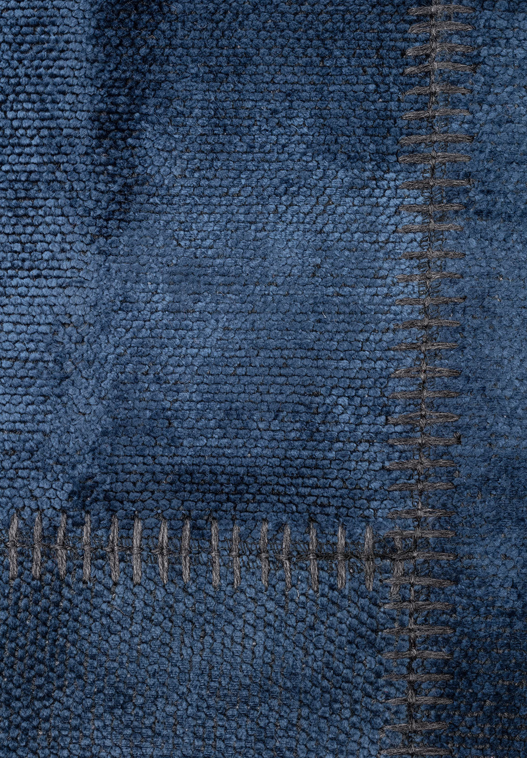 Patch Navy Blue Rug Rugs - Venetto Design Venettodesign.com