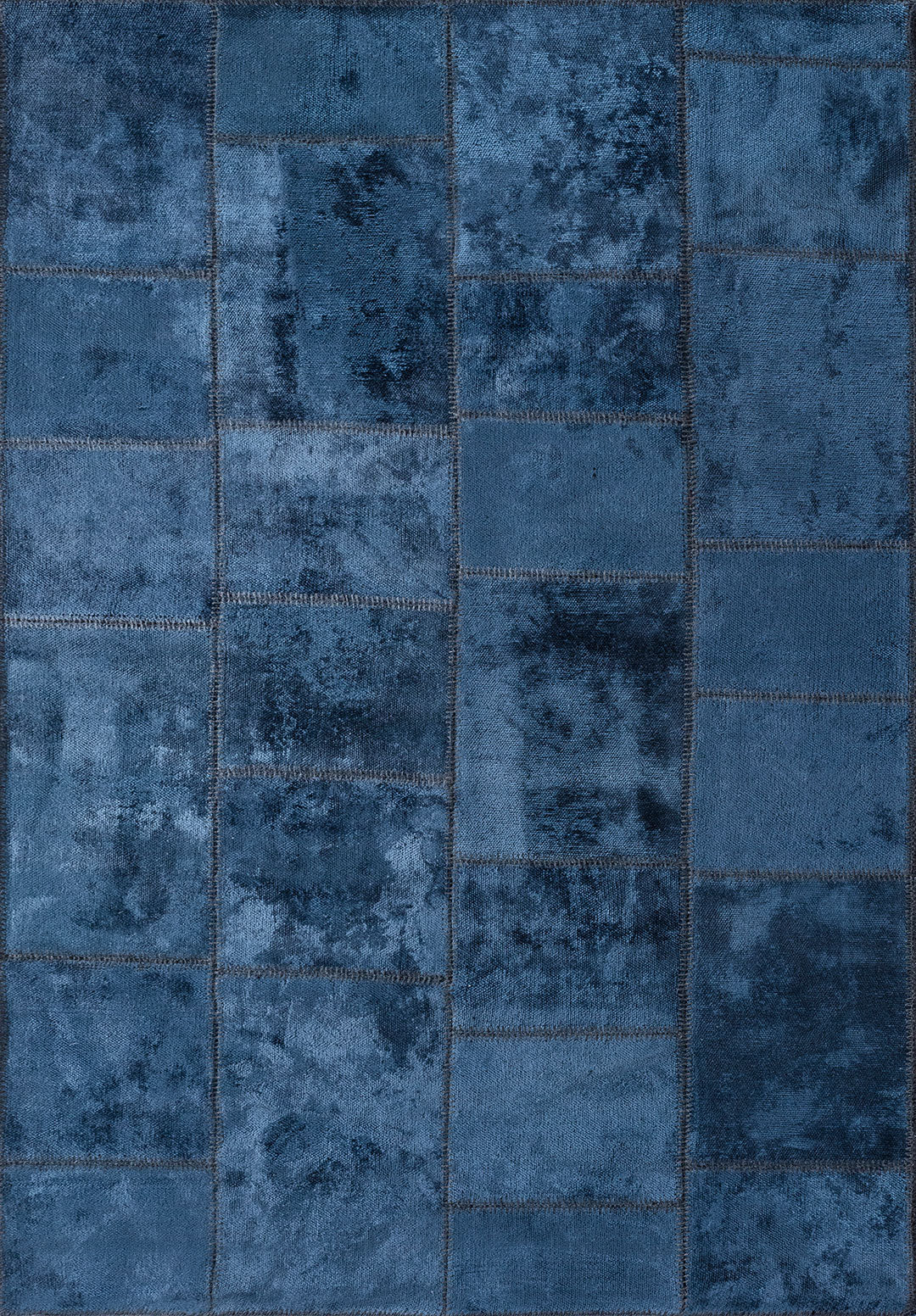 Patch Navy Blue Rug Rugs - Venetto Design 160 x 230 cm Venettodesign.com