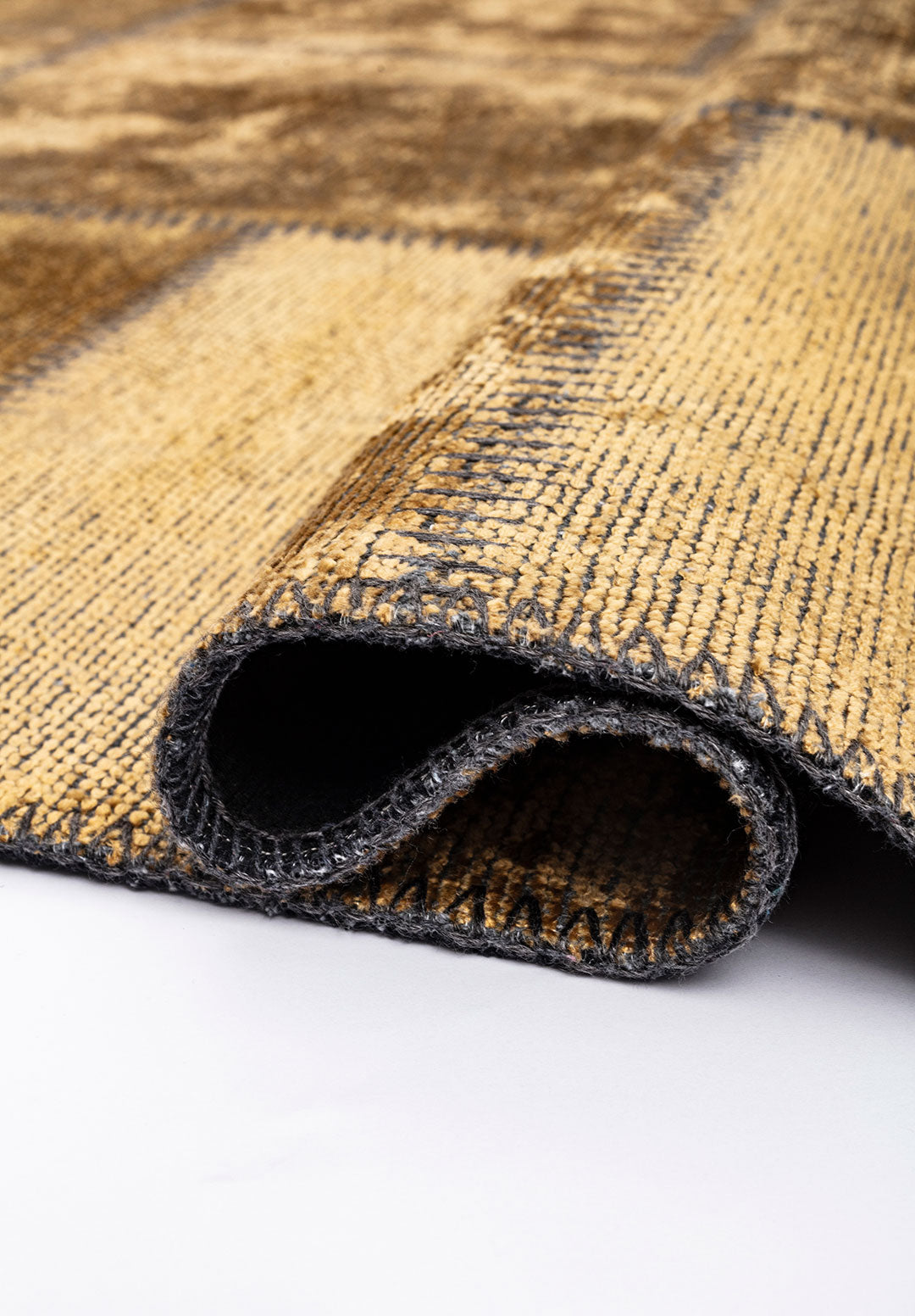 Patch Gold Rug Rugs - Venetto Design Venettodesign.com