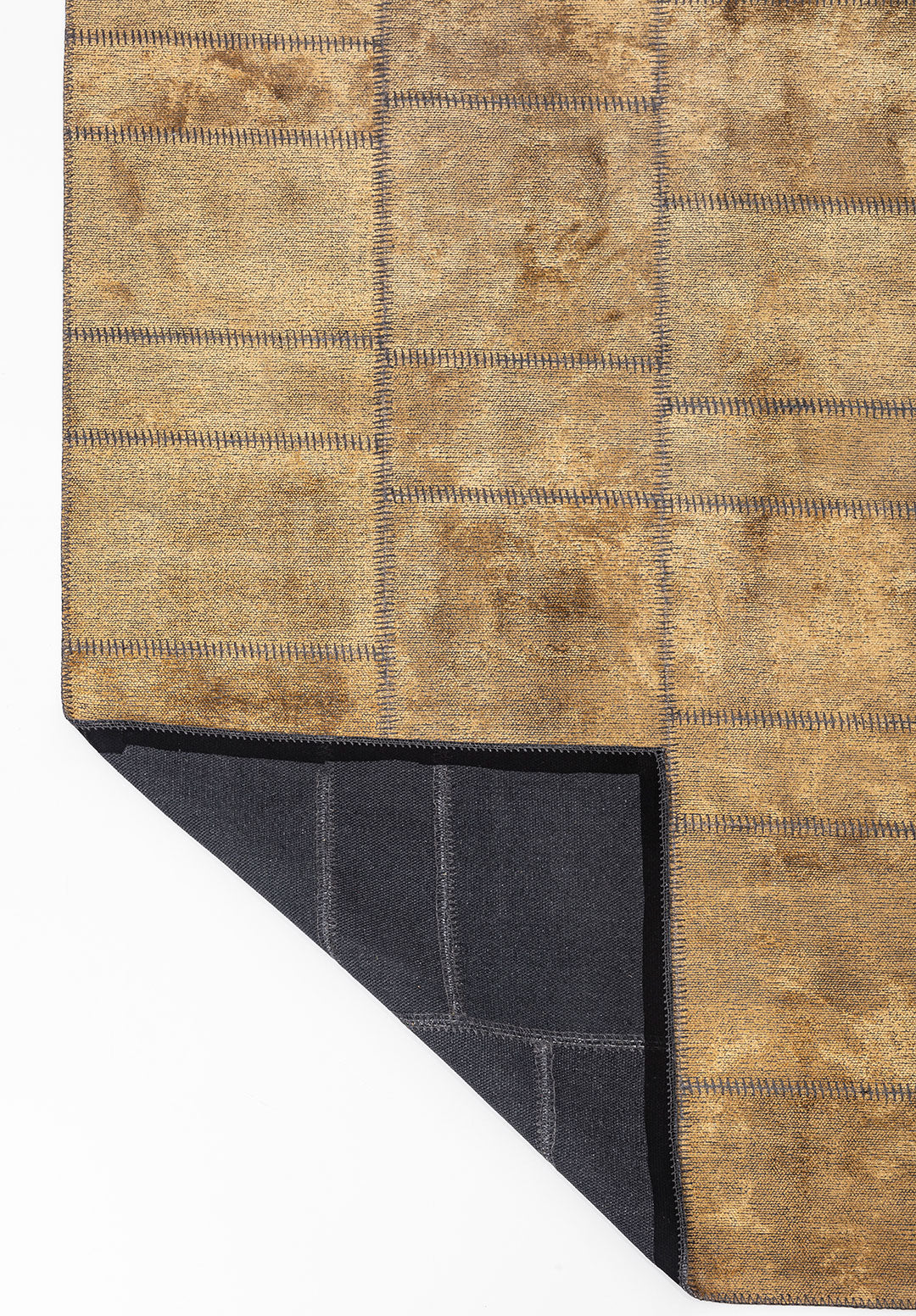 Patch Gold Rug Rugs - Venetto Design Venettodesign.com