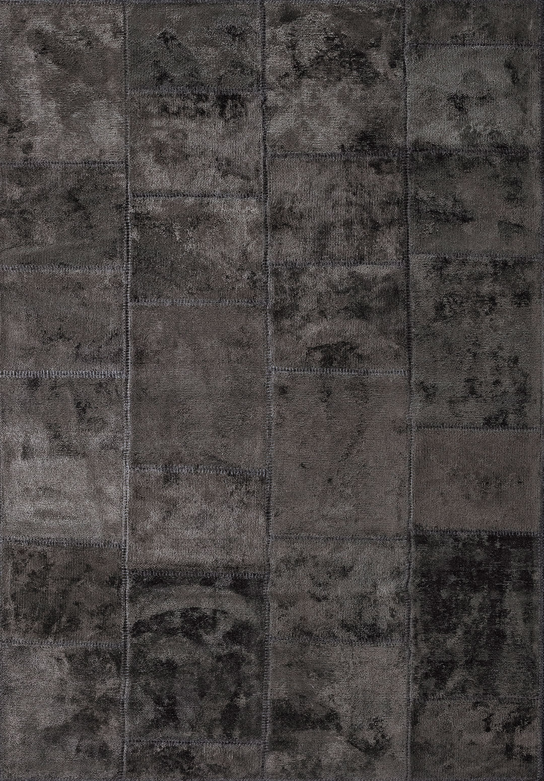 Patch Anthracite Rug Rugs - Venetto Design Venettodesign.com