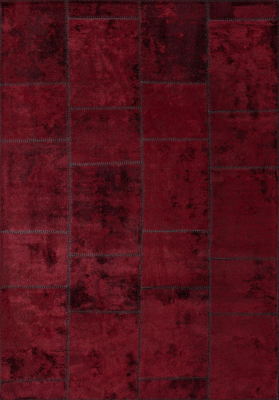 Patch Red Rug Rugs - Venetto Design Venettodesign.com
