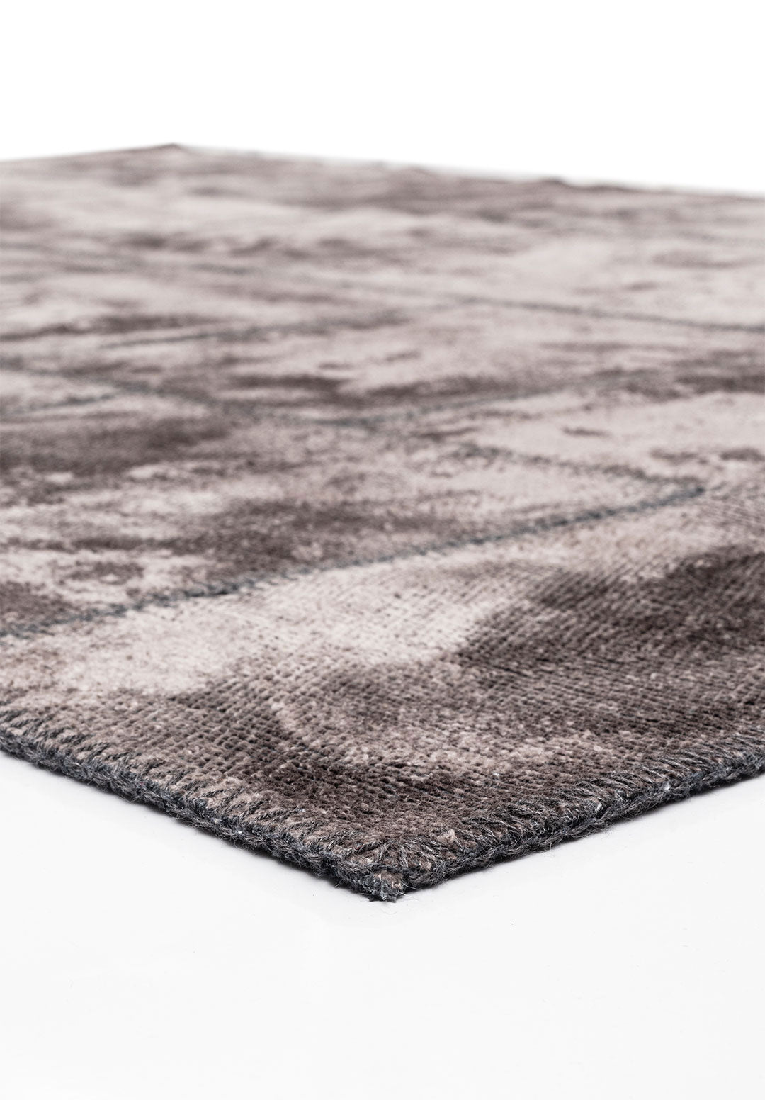 Patch Dark Grey Rug Rugs - Venetto Design Venettodesign.com