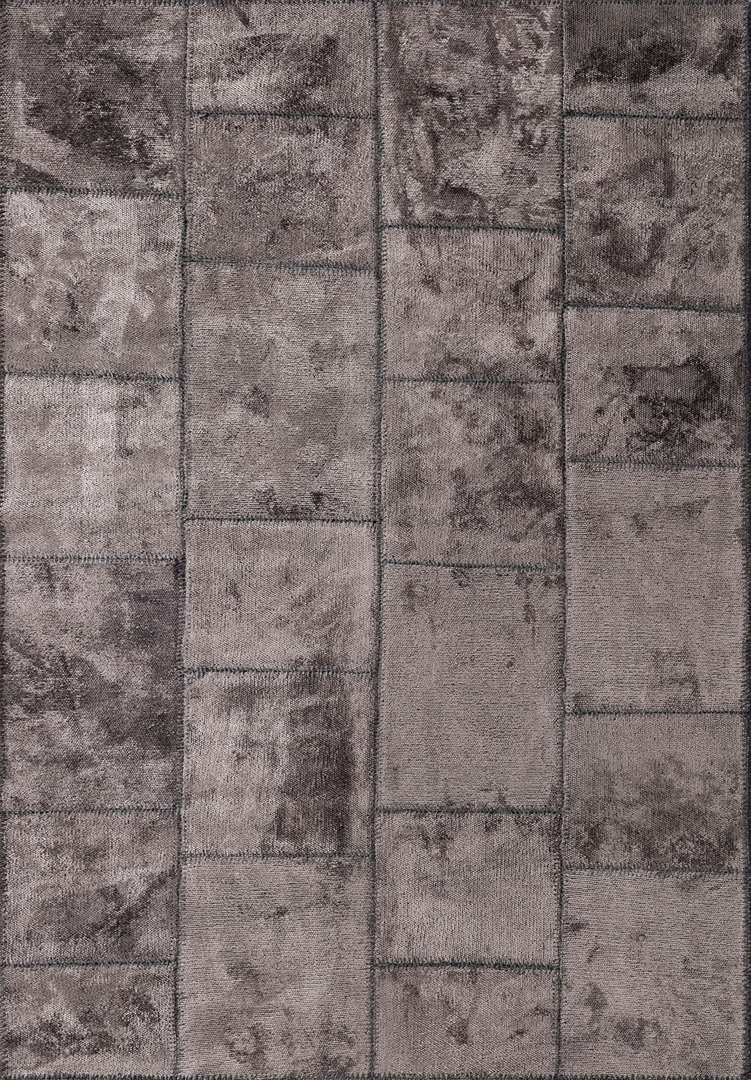 Patch Dark Grey Rug Rugs - Venetto Design Venettodesign.com