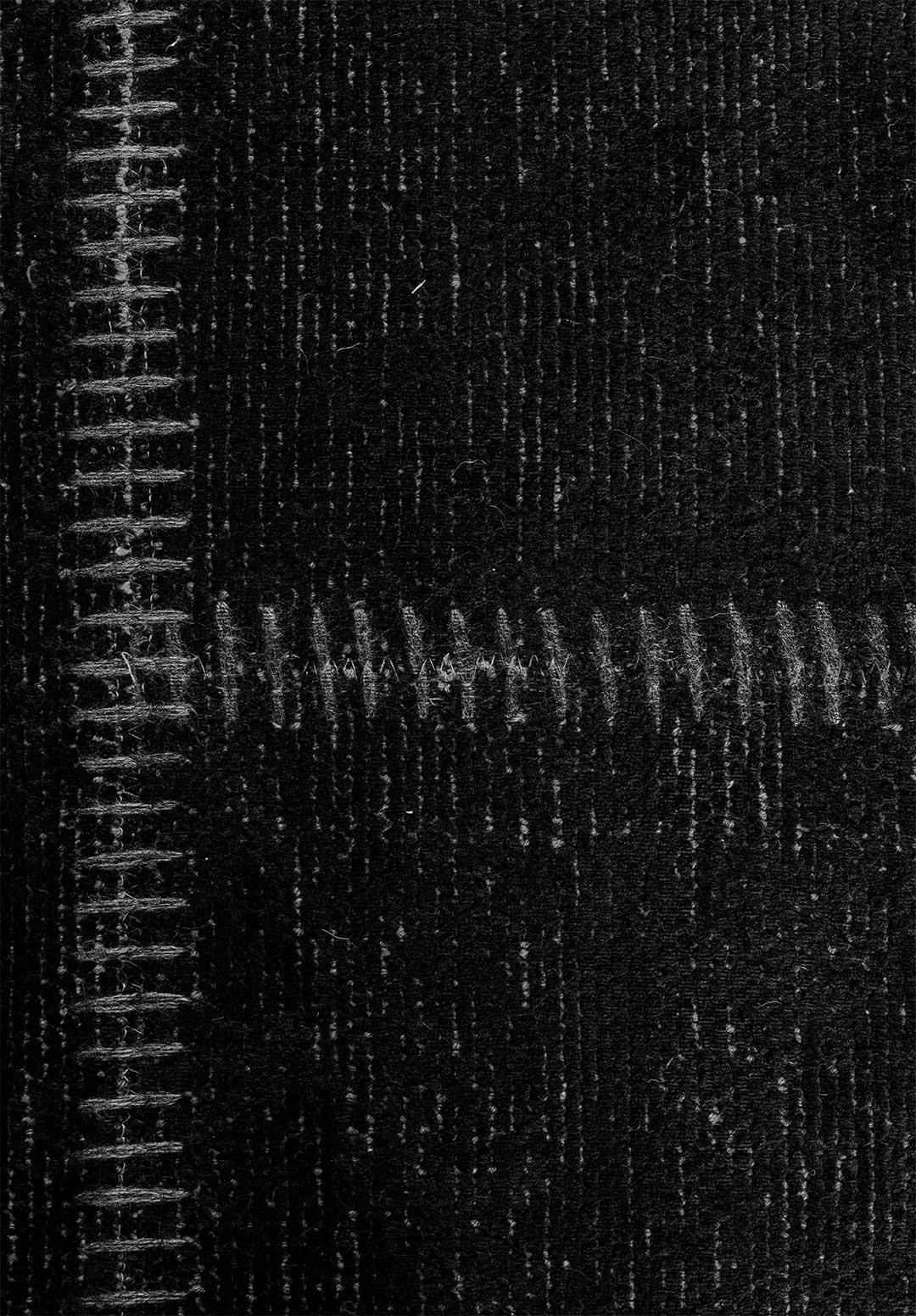 Patch Black Rug Rugs - Venetto Design Venettodesign.com