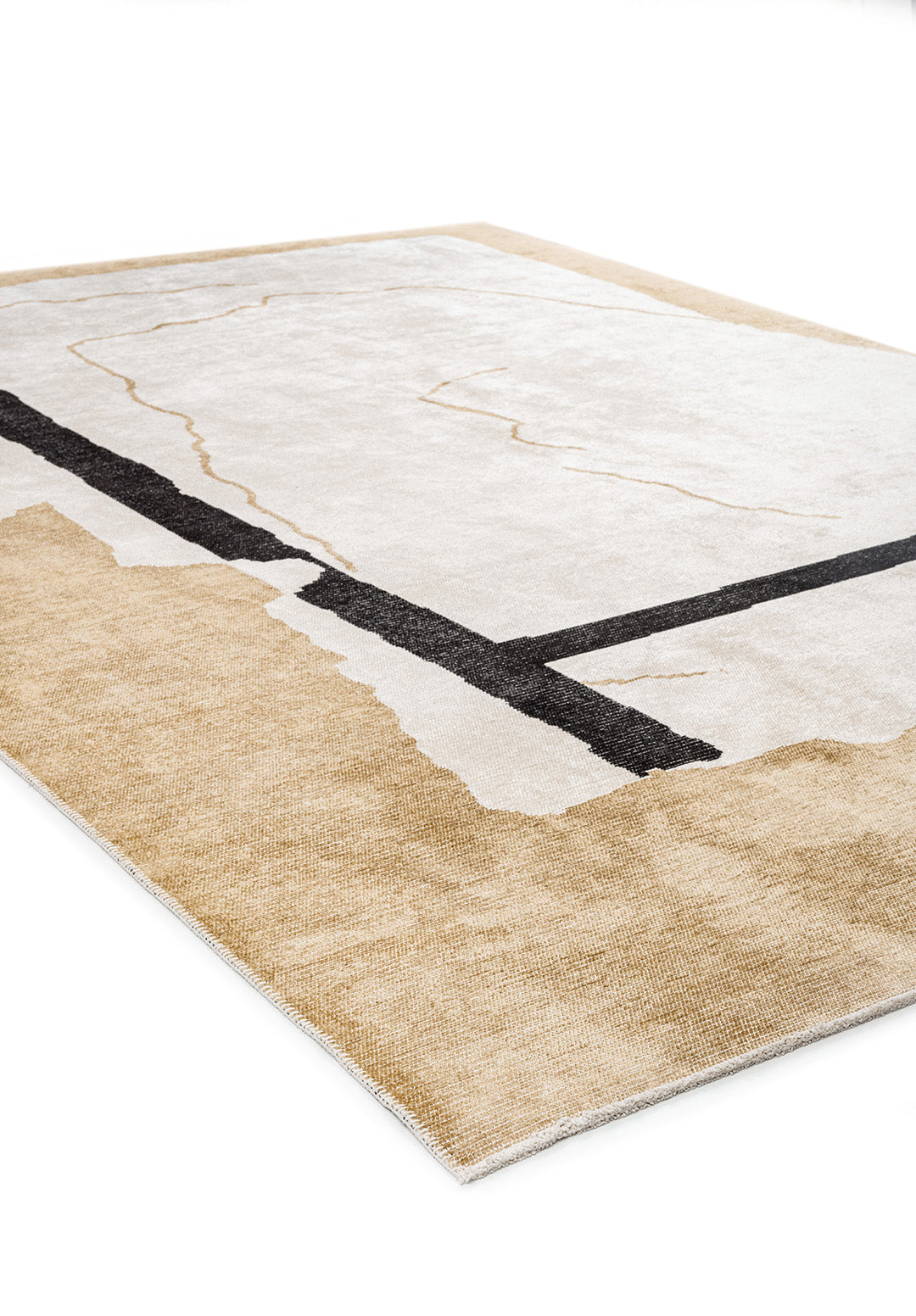 Salamanca Dark Beige - Ecru Rug