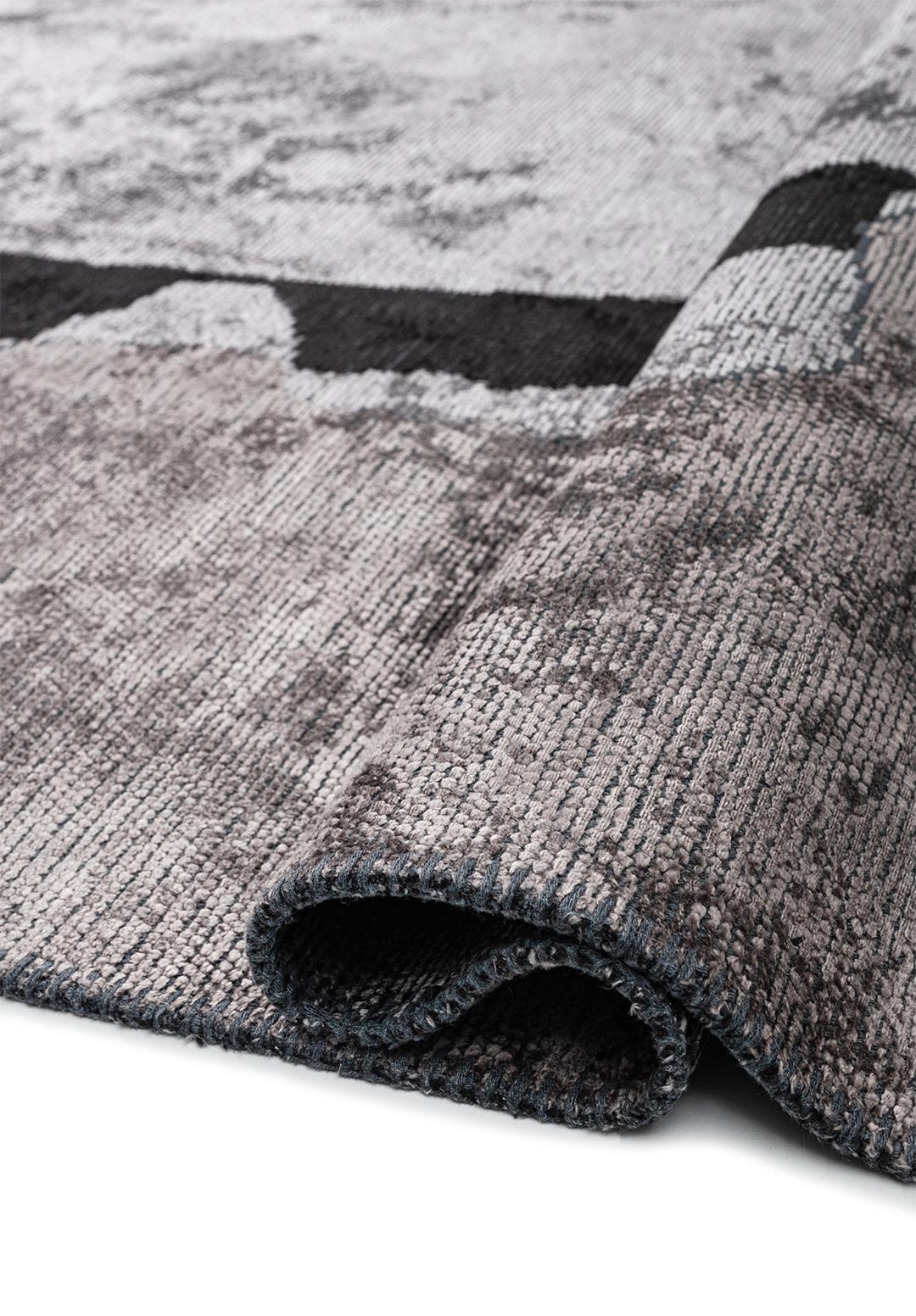 Salamanca Dark Grey - Light Grey Rug