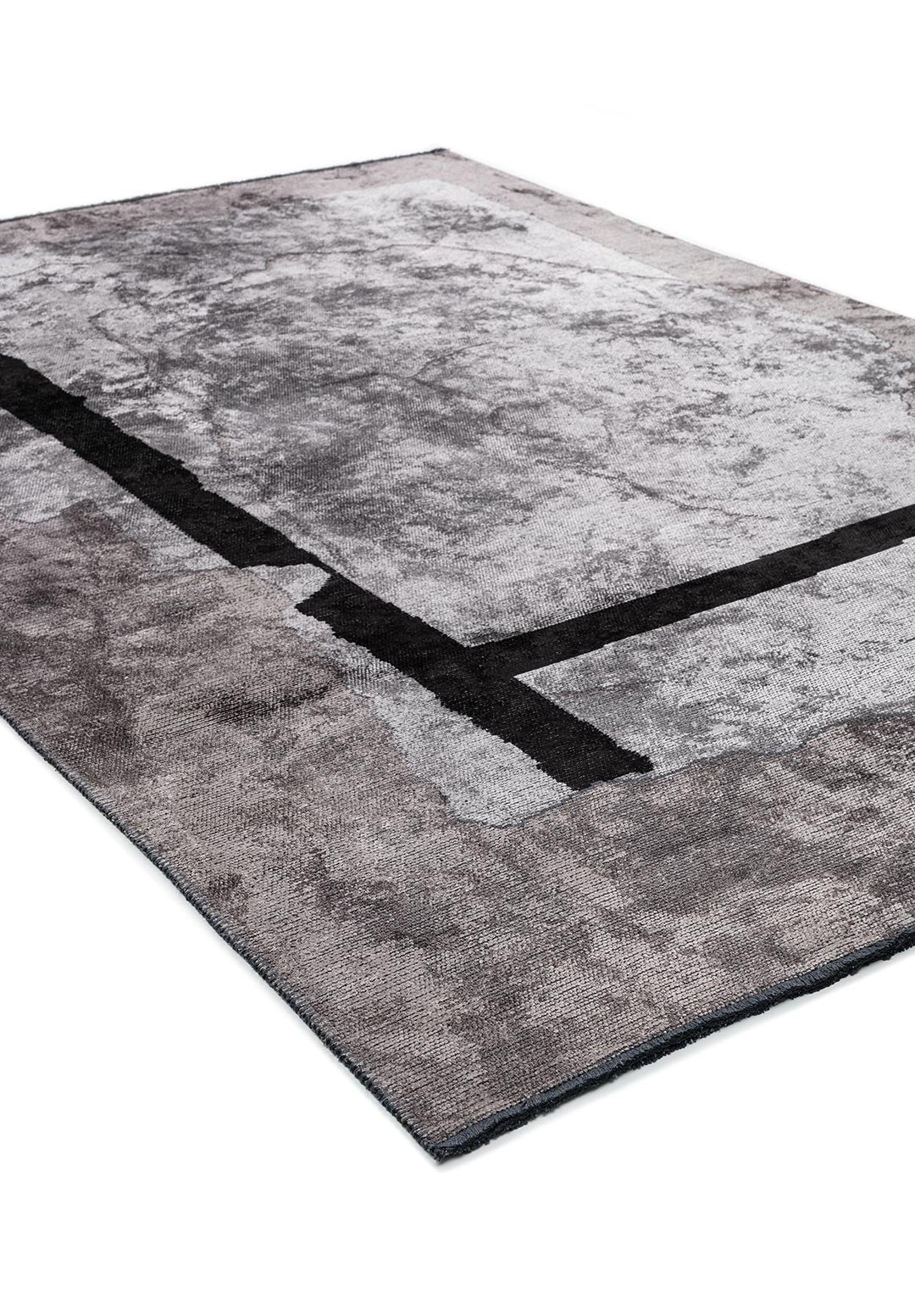 Salamanca Dark Grey - Light Grey Rug