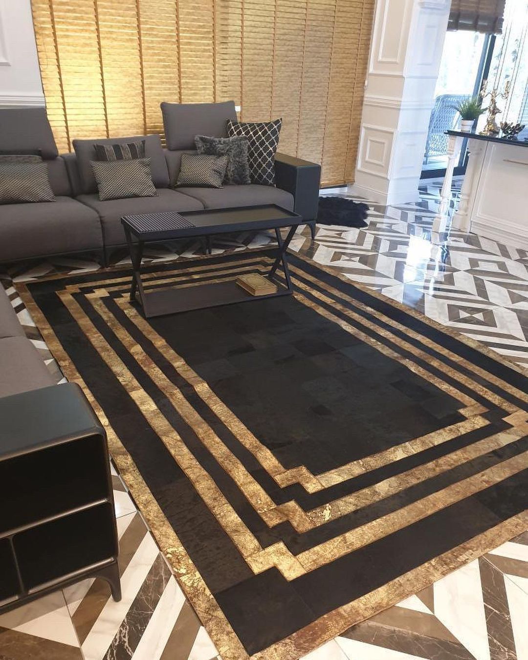 Fuego Handcrafted Flatweave Natural Leather Rug Rugs - Venetto Design 100 x 200 cm Venettodesign.com