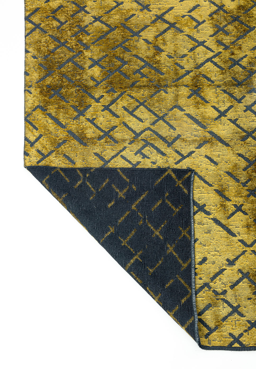 Mystique Yellow Rug Rugs - Venetto Design Venettodesign.com