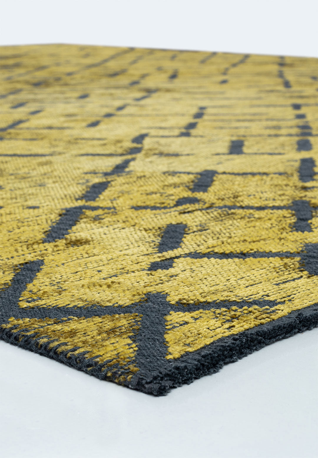 Mystique Yellow Rug Rugs - Venetto Design Venettodesign.com