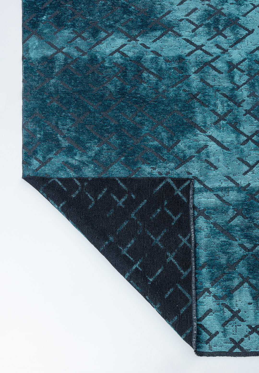 Mystique Turquoise Rug Rugs - Venetto Design Venettodesign.com