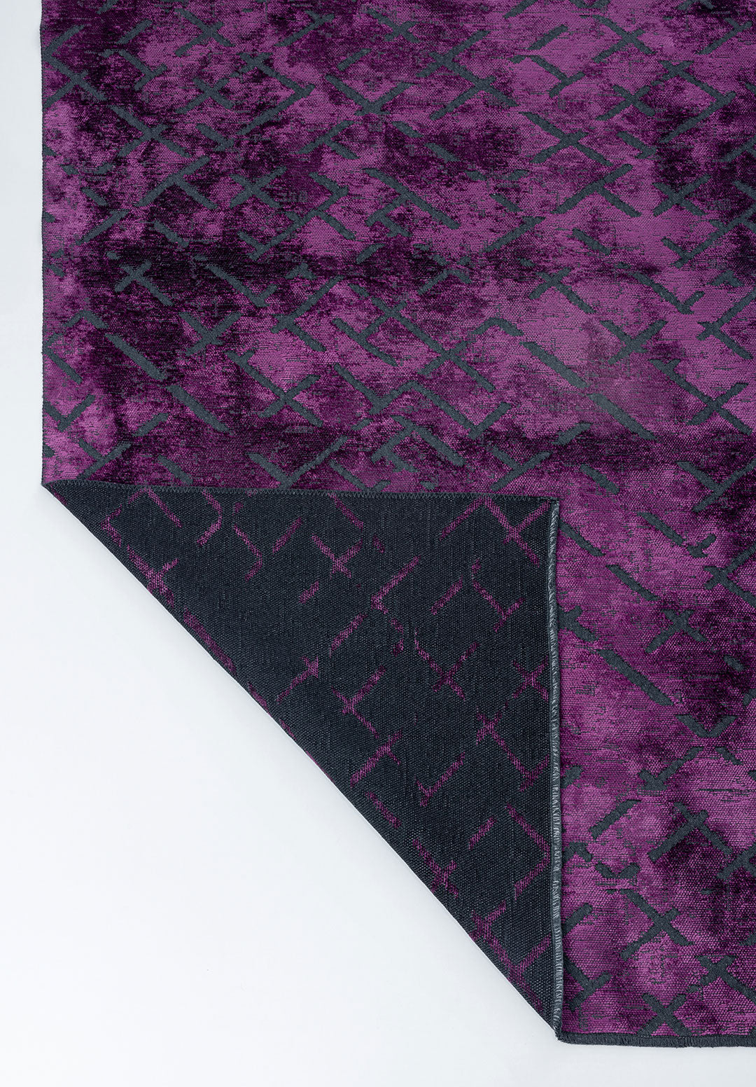 Mystique Purple Rug Rugs - Venetto Design Venettodesign.com