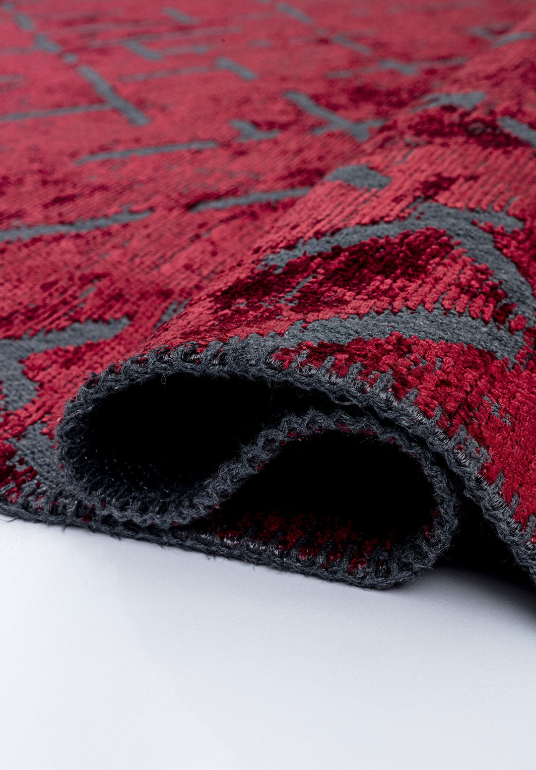 Mystique Red Rug Rugs - Venetto Design Venettodesign.com