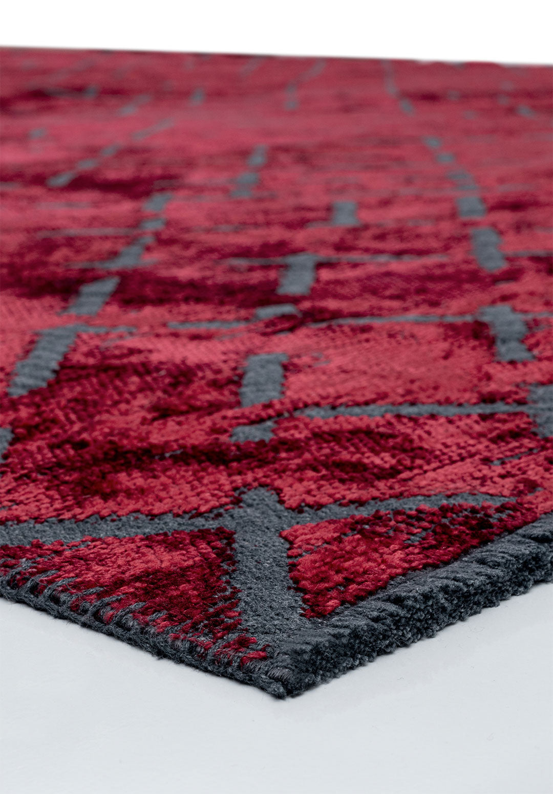 Mystique Red Rug Rugs - Venetto Design Venettodesign.com