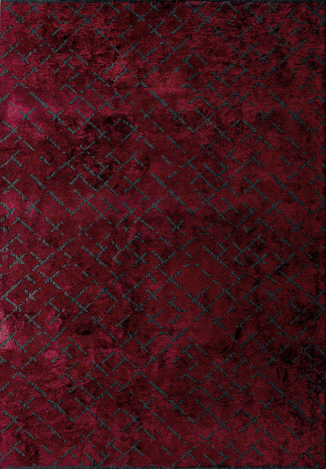 Mystique Red Rug Rugs - Venetto Design Venettodesign.com