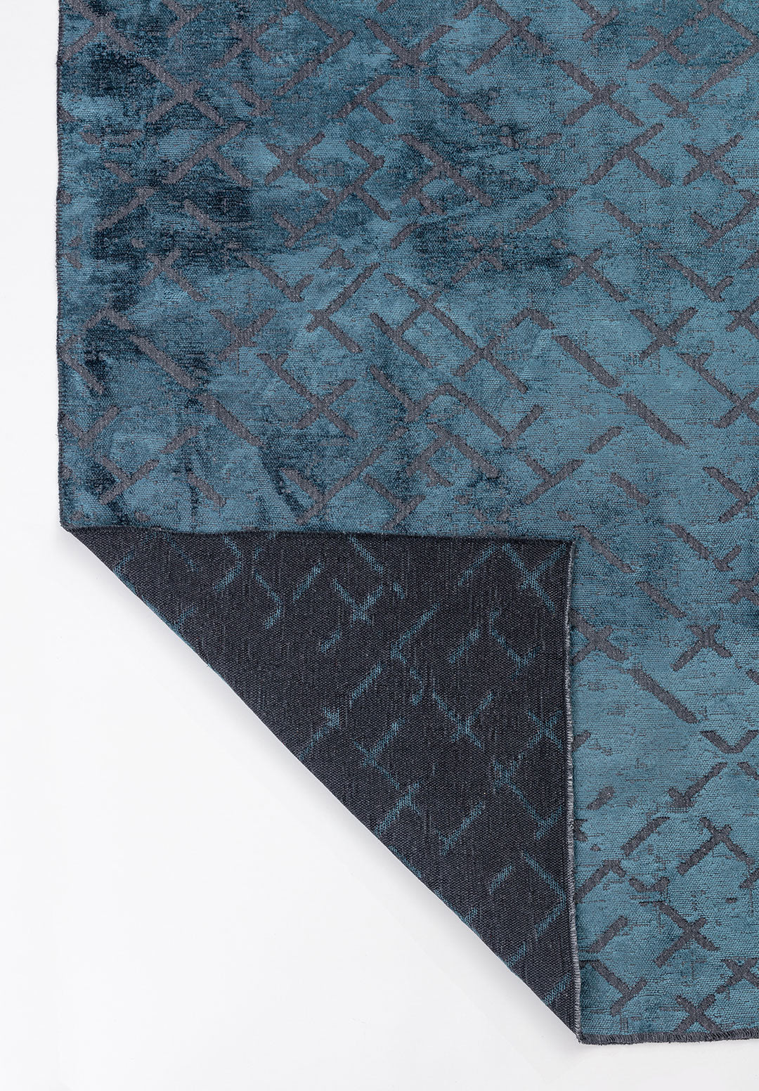 Mystique Petrol Rug Rugs - Venetto Design Venettodesign.com