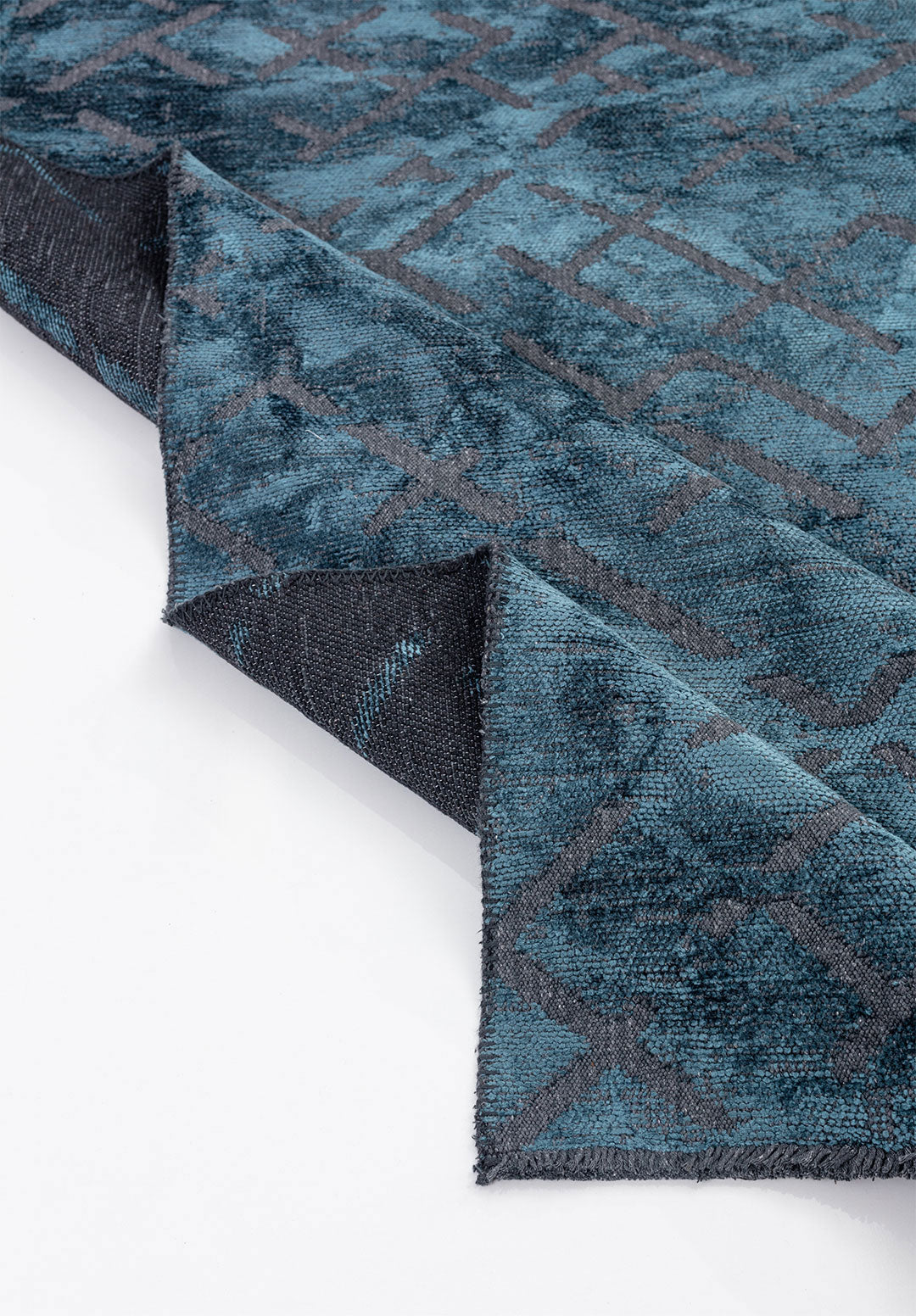 Mystique Petrol Rug Rugs - Venetto Design Venettodesign.com